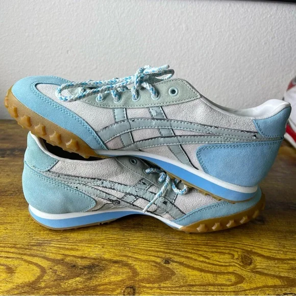 Onitsuka Tiger Gantrai Japan Running‎ Sneaker Shoes Mens Size 8 Baby Blue Rare